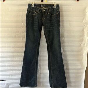 Bebe Women's Blue Denim Jeans Size 27 Slim Fit Casual Stretch Pants